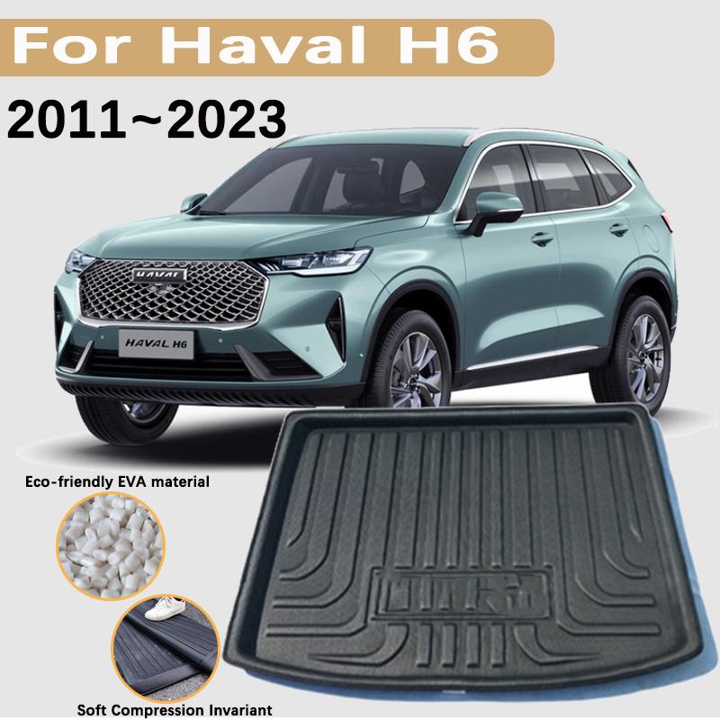 

Для Haval H6 2011 ~ 2023 Great Wall H6 Коврики в багажник автомобиля Коврики для багажника автомобиля Водонепроницаемый грузовой коврик для хранения Коврик из материала EVA
