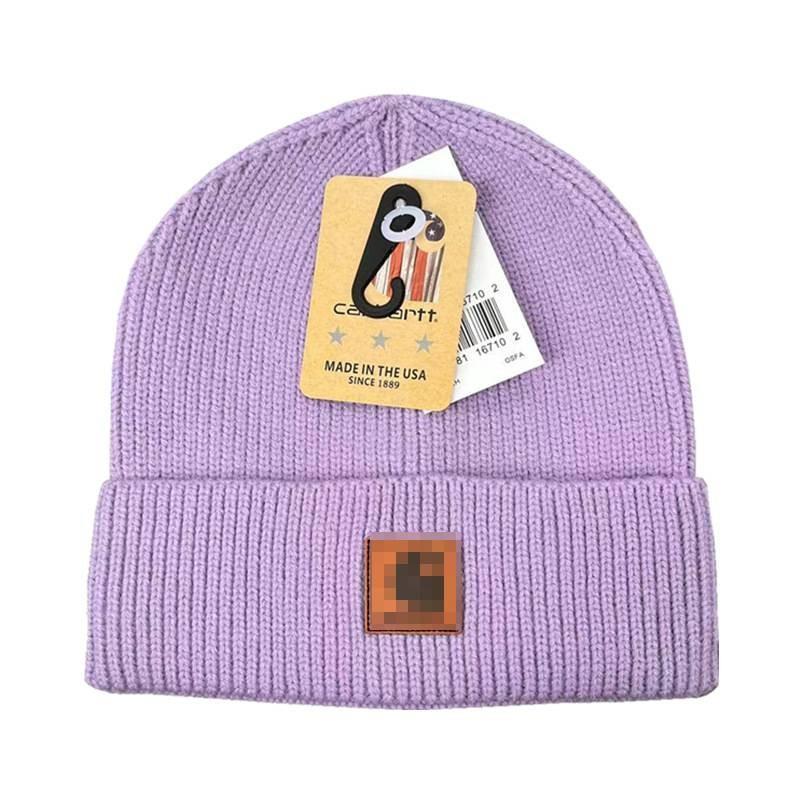 Cozy Knit Beanie Cap For Men And Women Thick Warm Winter Hat In Multiple Colors