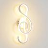 Nordic LED Wall Lamp Note Wall Sconce for Bedroom Bedside Living Room Study Stairs Home Decor Indoor Lighting Fixture Luster