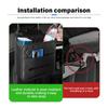 Car Logo Seat Back Storage Box Hanging Organizer Phone Tissue Storage Holder For AMG Mercedes Benz CITAN VITO SPRINTER CLS SLK