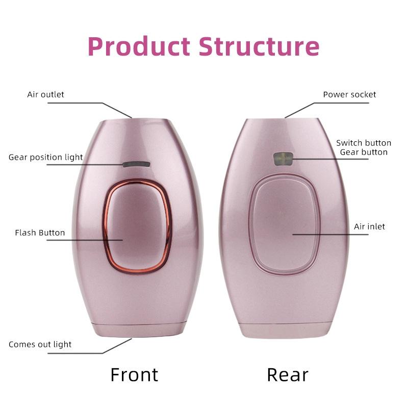 Freezing Point Hair Removal Instrument Sapphire Household Laser Private Parts Shaving Knife Shaving Knife
