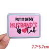 Jeans Backpack Embroidered Patch Cartoon/Letter Slogan Embroidery Patches Iron On Patches For Clothing Thermoadhesive Patches