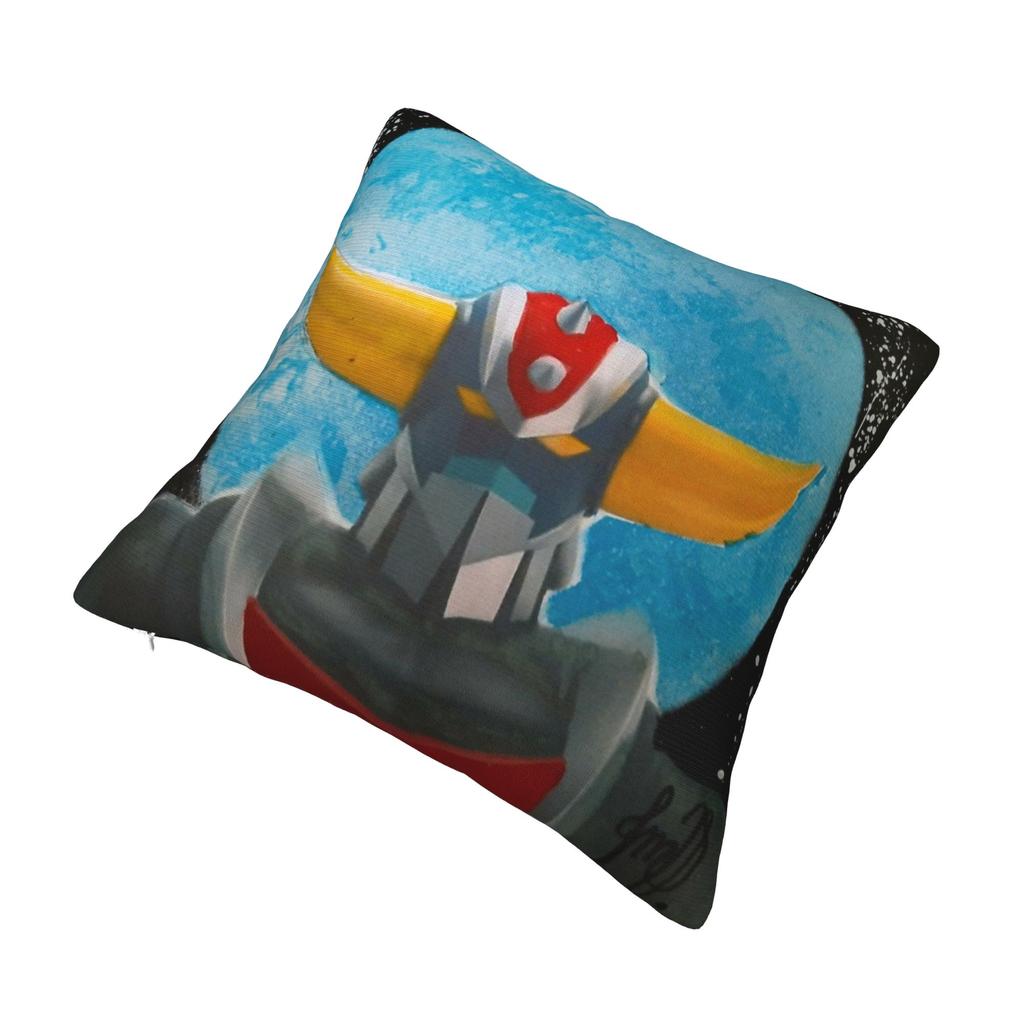 Goldorak The Prince Of The Galaxy Grendizer Pillowcase Printed Cushion Cover Decoration Ufo Robot Pillow Case Cover Chair Square