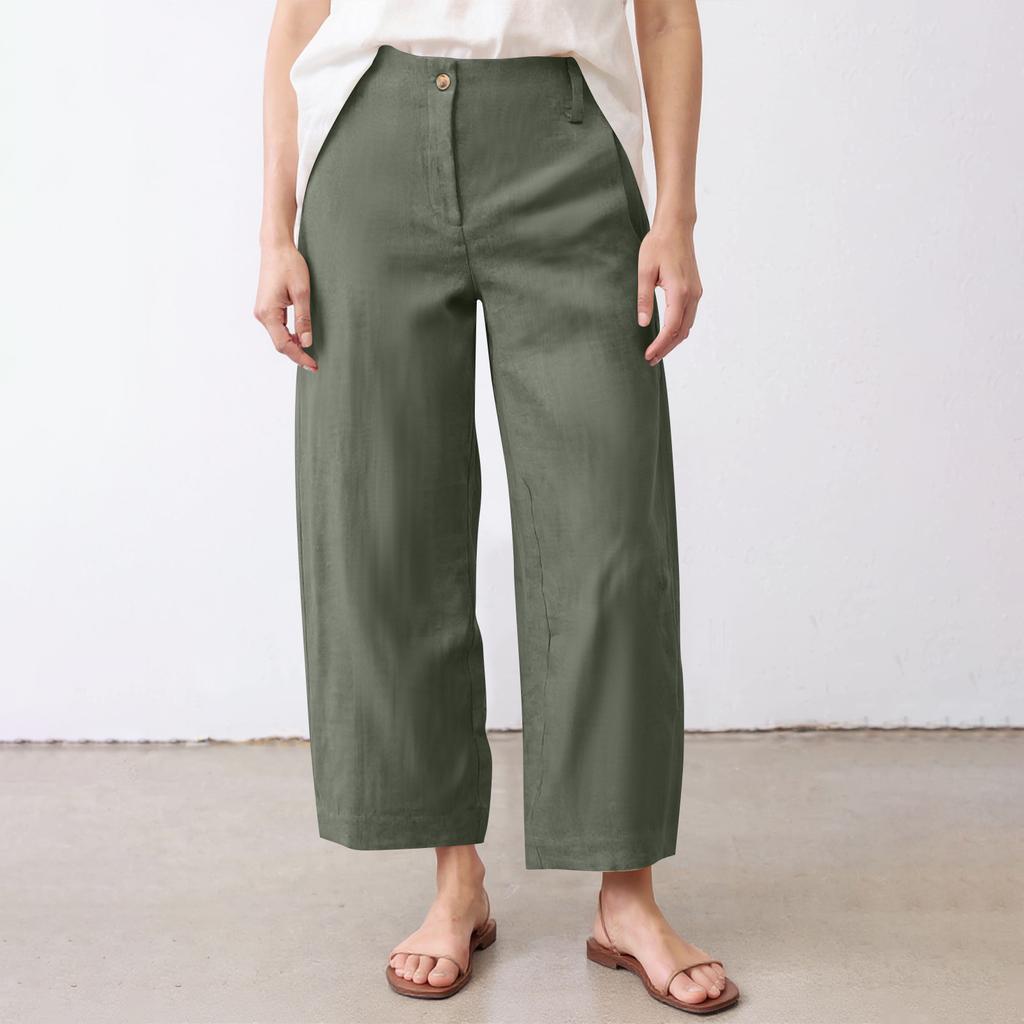 Women's Casual Loose Pants Straight Wide Leg Pants Casual Pants