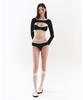 VINAJ Front X-Line Low Bikini Panties (Black)