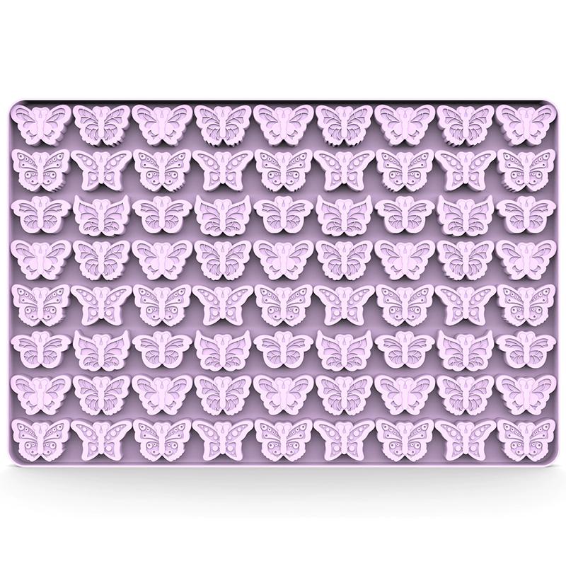 WTEMPO Butterfly Flower Christmas Tree Ghost Pattern Design Silicone Mold for Halloween Thanksgiving Christmas and New Year DIY Resin Liquid Mold
