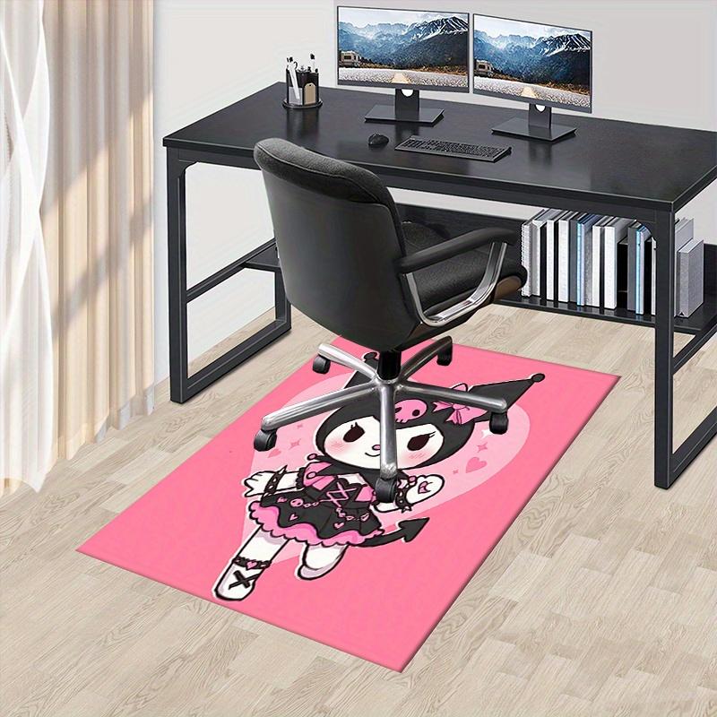 

Office Rug Kuromi, Gothic Lolita Anti-Slip Rug, Machine Washable for Living Room, Bedroom, Office, Multiple Sizes, Bedroom Mat, Decorative Mat, Durabl 60cm by 90cm