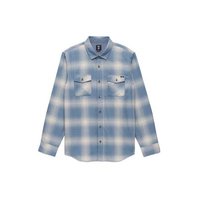 Monterey Buttondown Long Sleeve Flannel Shirt Men Shirts Blue VN0A3HL3CM9