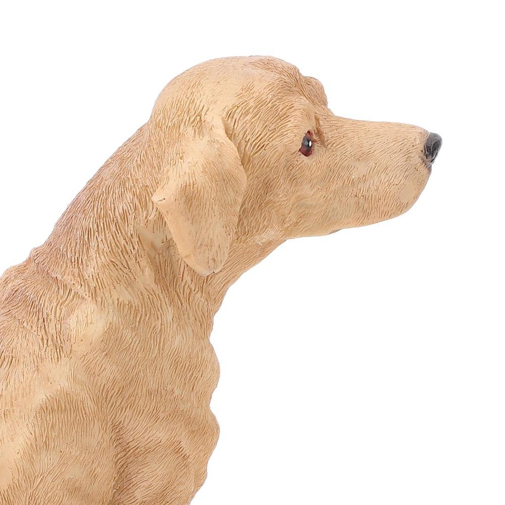 Anti Fade Dog Figurine Desktop Puppy Statue Cute Dog Statue Home