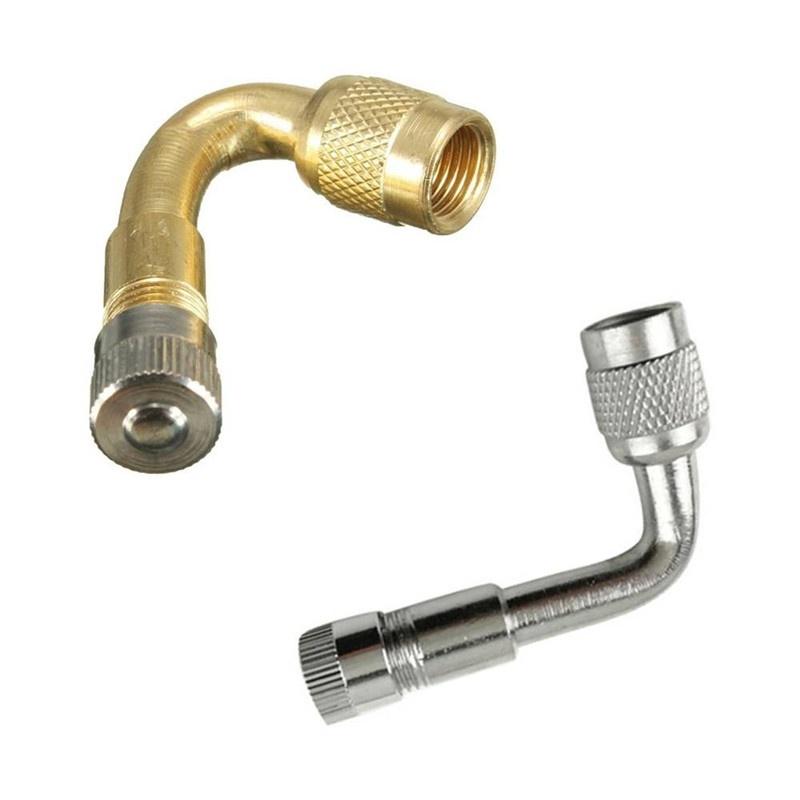 Extension de Valve de pneu à 45/90/135 degrés, électronique de voiture utile, tige d'extension de Valve de pneu, Kits d'extérieur automobiles