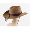 Meier Mixed color straw hat western cowboy straw hat outdoor sun hat