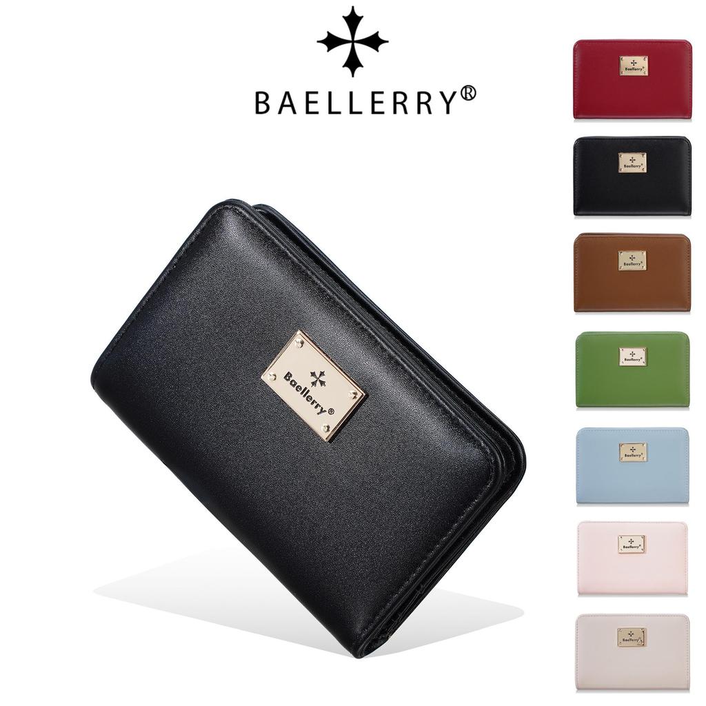 Stylish Women's Short Wallet & Card Holder with Zipper Coin Purse