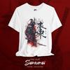 Samurai Warrior T-Shirt: Japanese Ink Art Graphic Tee
