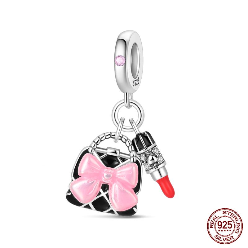 Copper Fashion Holiday Beach Watermelon Green Pear Charms Beads For 3Mm Bracelet Diy Fine Jewelry Gift Making