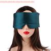 Soft Ice Silk Eye Mask Padded Sleeping Aid Light Blocking Travel Eyepatch for Improved Sleep Comfortable Sleep Mask Patch Slaapm