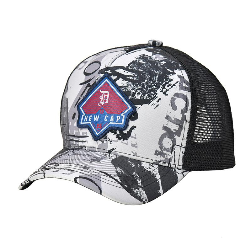 

JYL TS DIY American Fashion Sunshade Cap Embroidery Letter Couple Cotton Hat Style3_(56-60cm) глибоко тосканської червоний колір