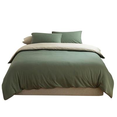 3-Piece Washed Minimalist Student Bedding Set