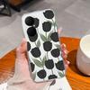 For Huawei Enjoy 80 P50 70x Y6 Y5 Y8p P40 Summer Fresh Flower Pattern Phone Cover Transparent Soft Silicone Anti Fall Protective Shell For Huawei Case