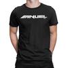 Anuel AA Puerto Rican T Shirts Men's  Cotton Leisure T-Shirts Crewneck  Tees Short Sleeve Clothing Summer