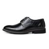 Shoes for Men Shoes Business Mens Dress Shoes Vintage Pointed Toe Classic Business Man Formal Shoe Brown Leather Shoes Size 48