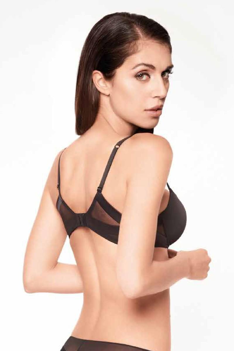 

Бюстгальтер push-up Lormar (72335) 65B сірий