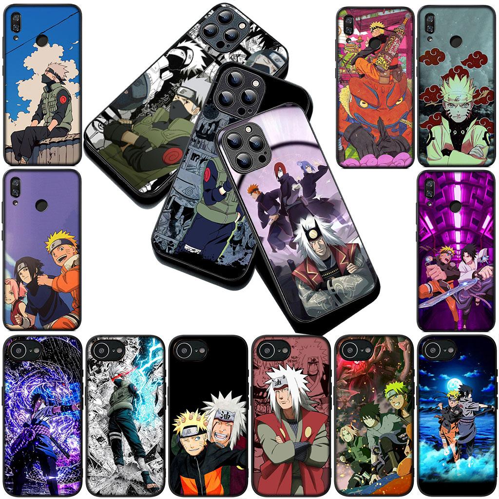Phone Cover for Motorola Moto Edge 70 60 Fusion NEO Pro G Stylus G56 G96 G04 G05 20 Case Sasuke Uchiha Jiraiya Kakashi Narutos