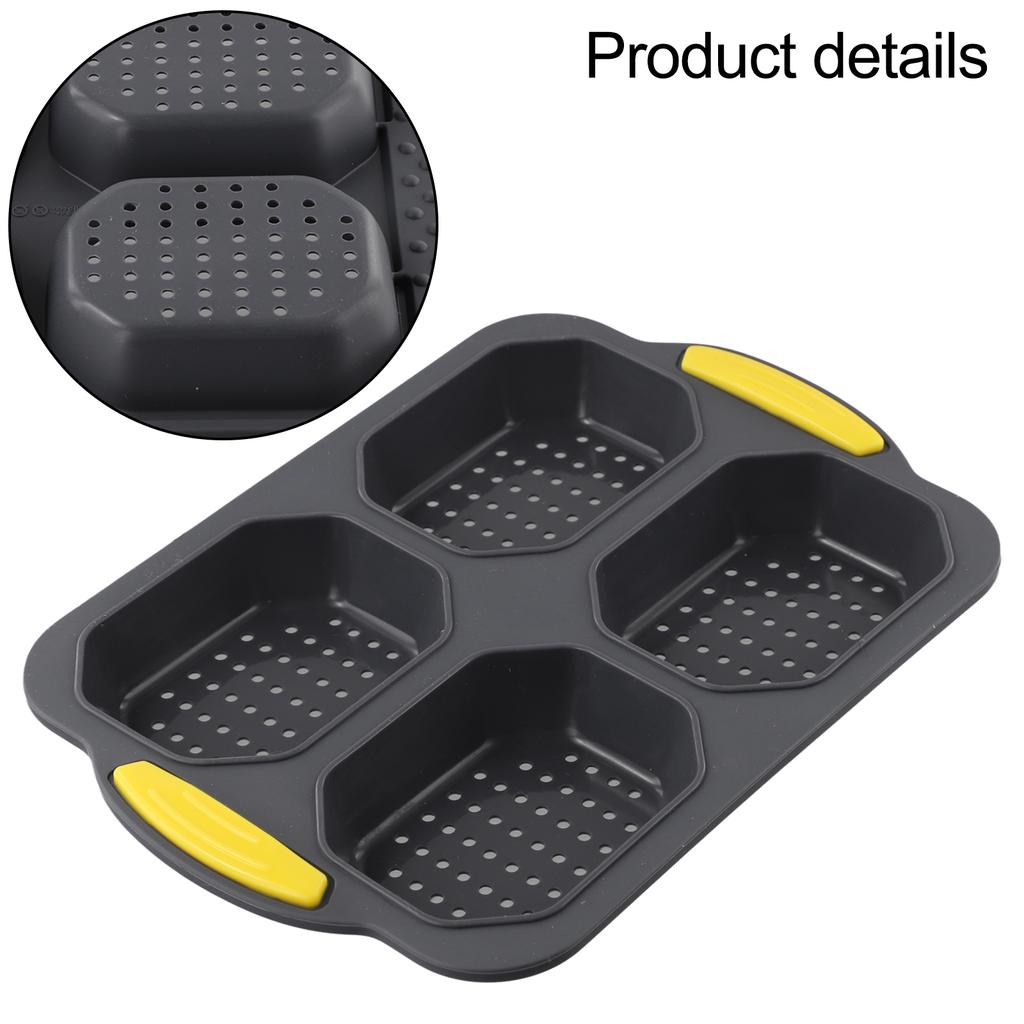 Easy Release Silicone Bread Pan with Innovative Design Ensures Your Baked Goods Come Out Flawlessly Every Time