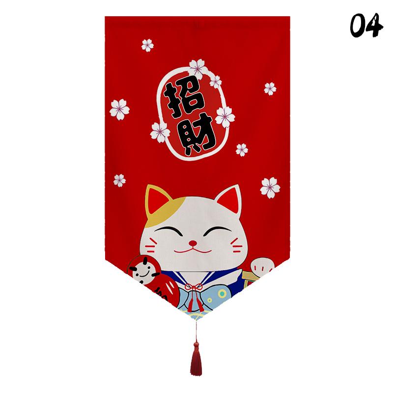 Japanisches Restaurant Dekor Kurzer Türvorhang Küche Sushi-Laden Hängender Halbvorhang Izakaya Banner Eingangsbereich Küchenabtrennung