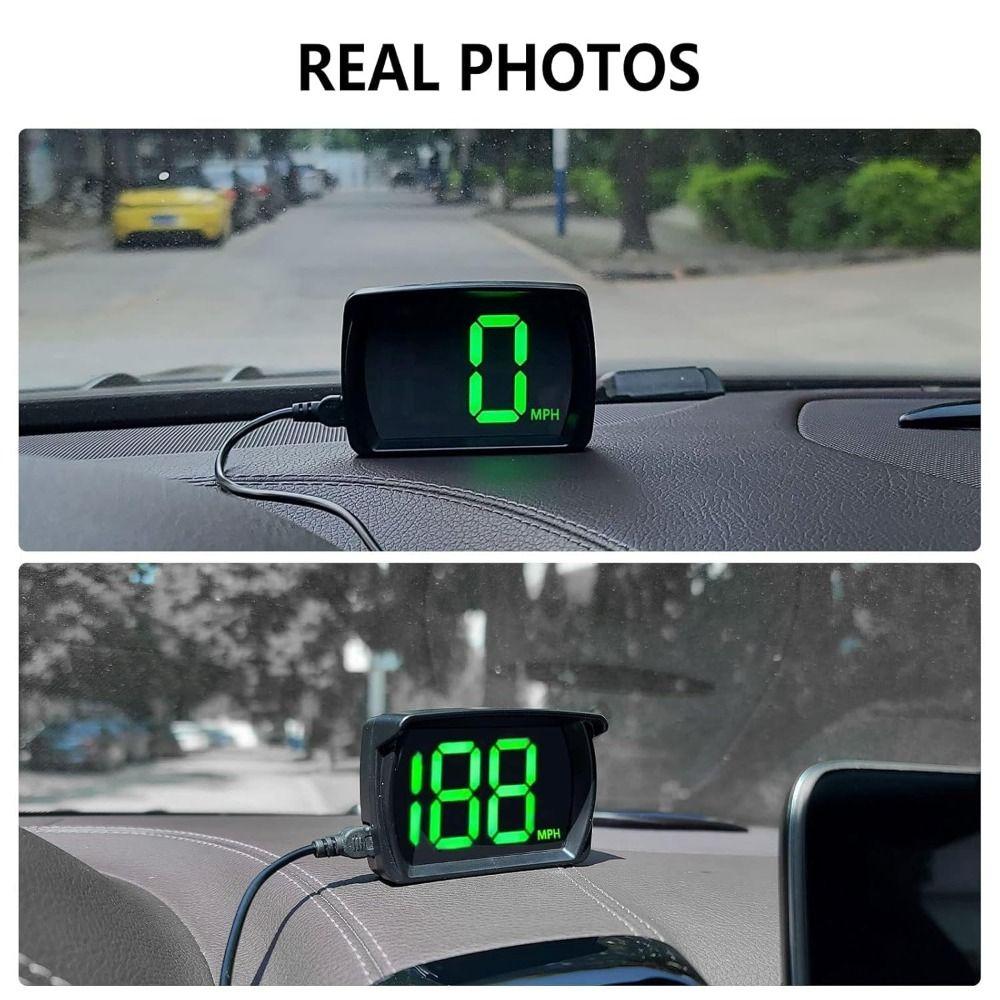 Digital Readout Car Head Up Display KM/MPH Speed Display NEW Digital Speedometer  Car Accessories