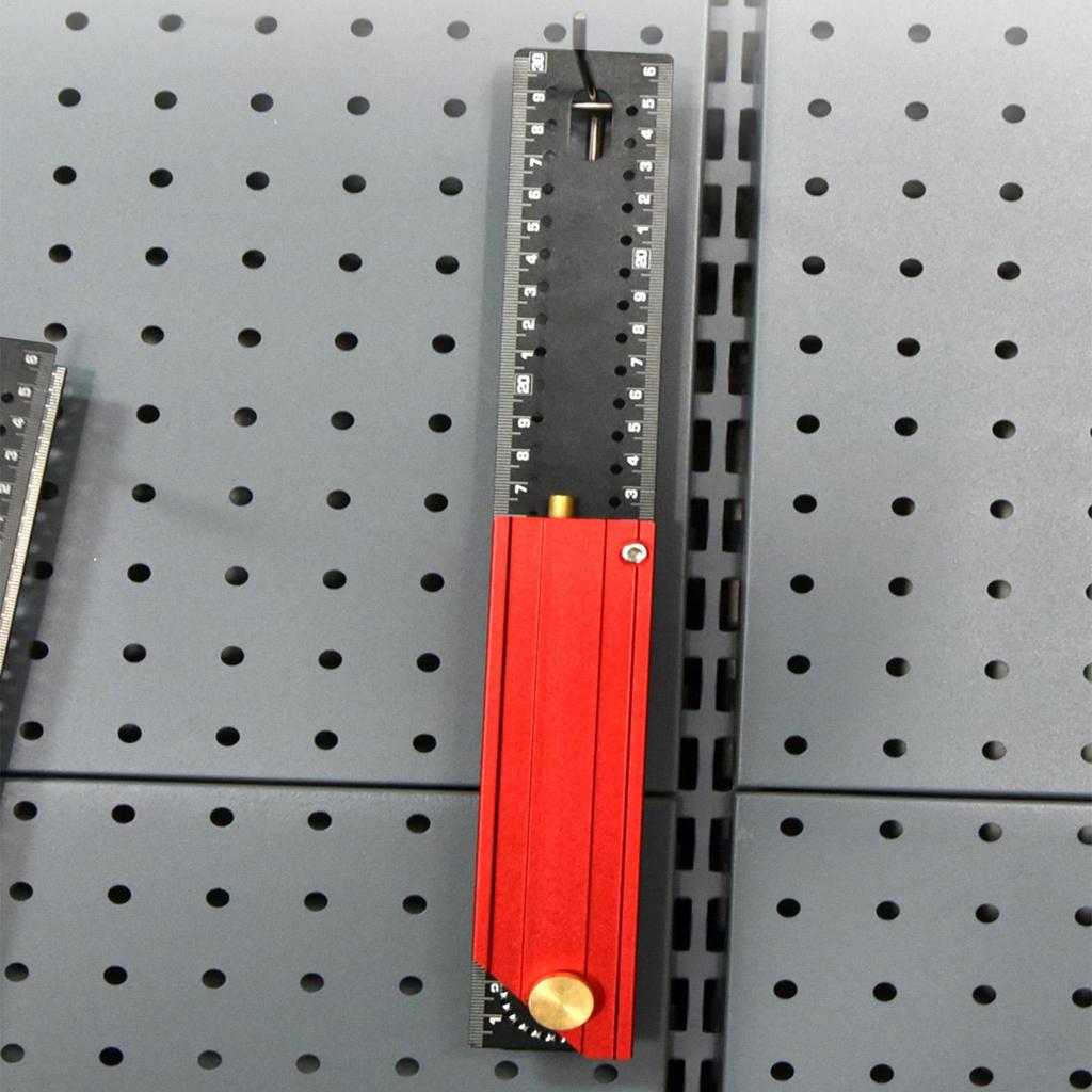 Right Angle Ruler Metric Imperial 12 Inch Precise Ruler Multifunctional Framing Square For Carpentry Measuring Woodworking