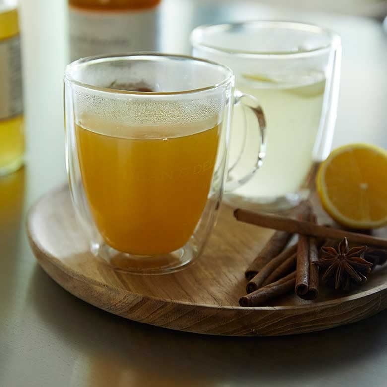 DEAN & DELUCA BISTRO Double-Walled Glass, 300ml, Heat-Resistant, Perfect for Hot Drinks, Simple Design