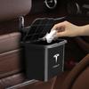 1Pcs Car Seat Back Hanging Trash Can Storage Case Rear Row Organizer For Tesla Model 3 S X Y Style Roadster Invader Coil Mod WYE K80