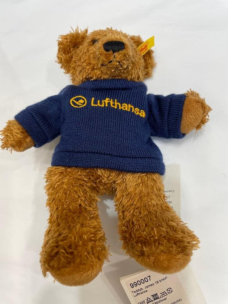 [USED] Steiff Lufthansa Collaboration Teddy Bear Plush Toy