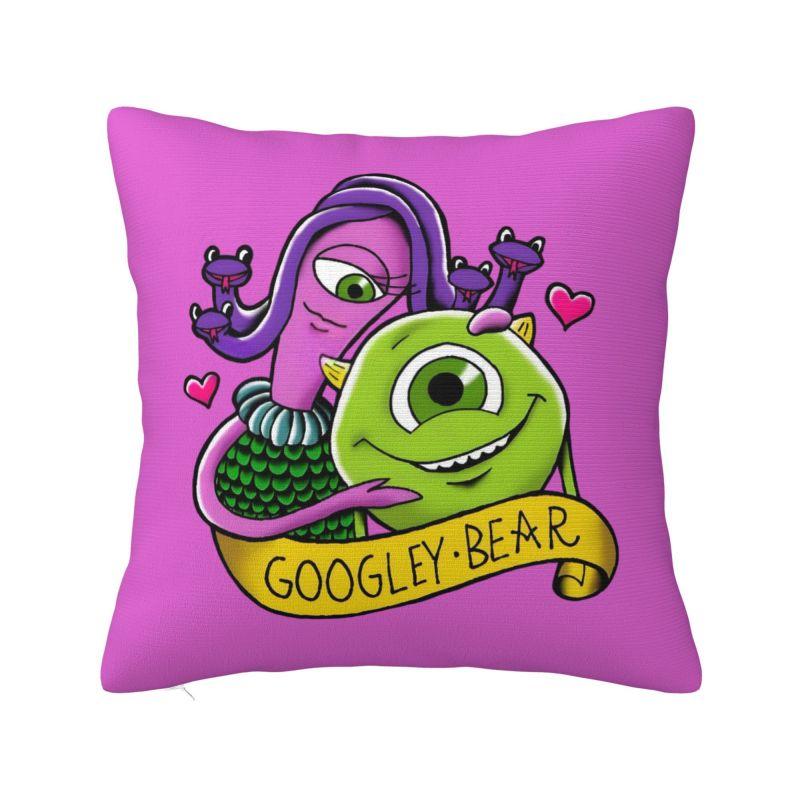 

Custom Monsters University Logo Cushion Cover 45x45cm Velvet Modern Throw Pillow Case Decoration Salon 12x12Inch