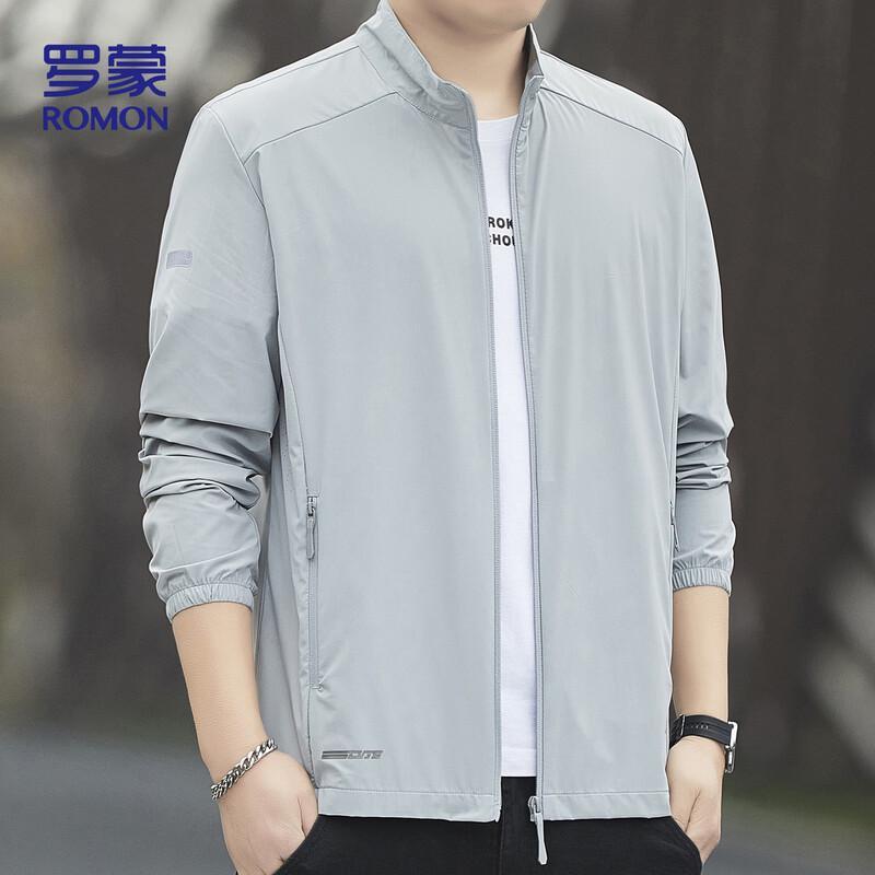 ROMON Men s Summer Ice Silk Sun Protection Jacket 6XL