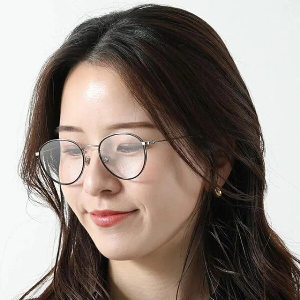 

[Moncler] Eyeglass Frames ML5110 016 Round Lightweight Metal Frames