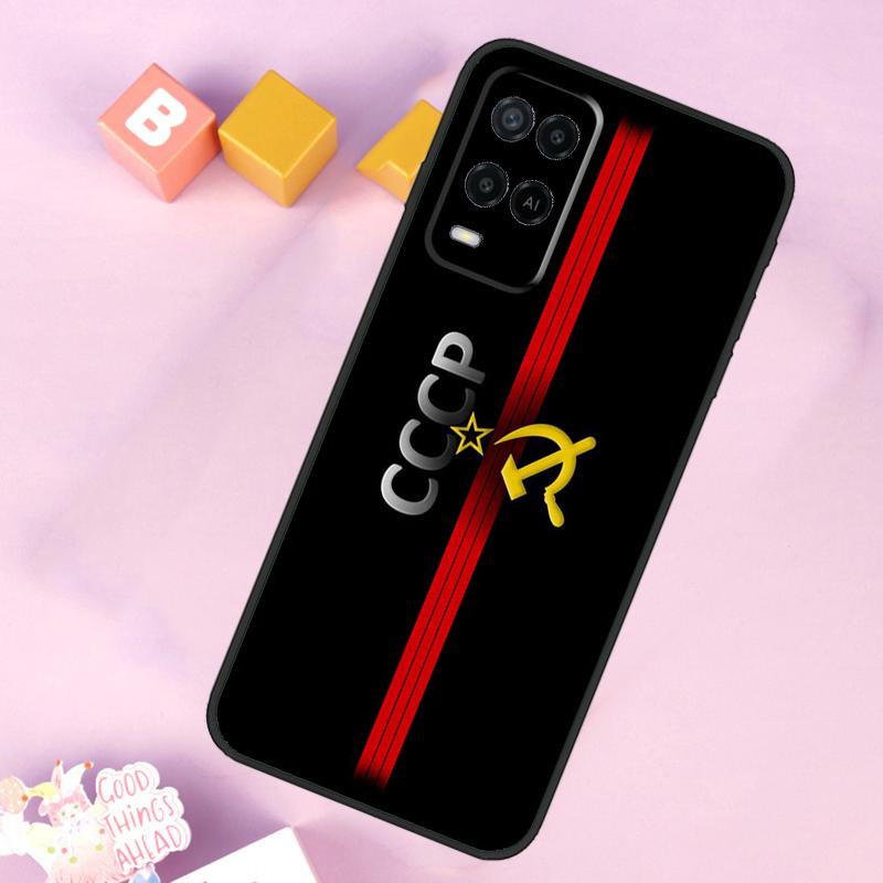 

Vintage USSR CCCP Case For Oppo A6 A5 Pro A15 A16 A76 A96 A17 A57 A98 A58 A78 A18 A38 A54 A74 A94 A40 A60 A80 OPPO A6 Pro