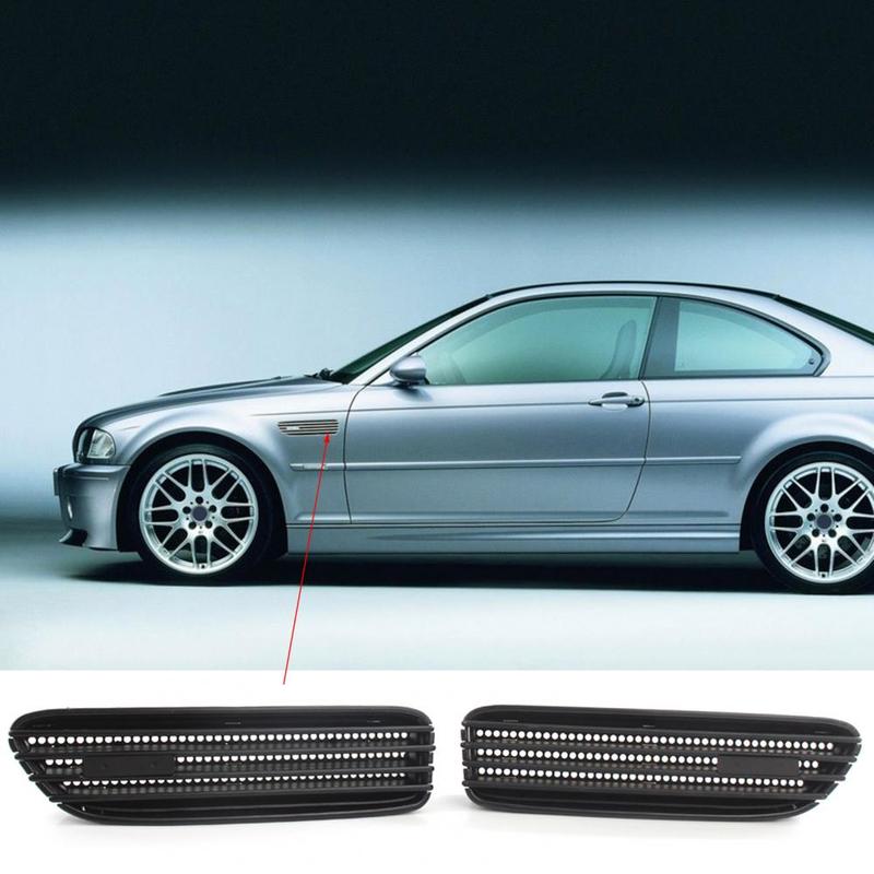 Perfect Match Compact Perfect Match Side Fender Vent Grille for BMW 3 Series M3 E46 2001-2006