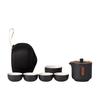 Chinese Travel Kung Fu Tea Set Ceramic Portable Teapot Porcelain Teaset Gaiwan Tea Cups of Tea Ceremony Tea Pot With Travel Bag