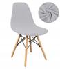 Cover Scandinavian Chair Light Grey Jacquard