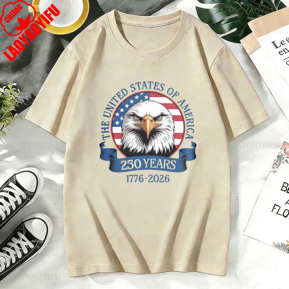 USA 250th Anniversary Shirt The United States of America 1776 2026 TShirt Creative Outdoors Women Tops Graphic T Shirts