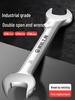 Dual-Purpose Open-End Wrench Set - Double-Ended Small Fork Hardware Tools