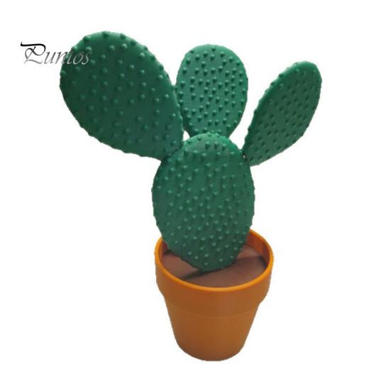 

Подставки под стаканы в виде кактусов, набор зеленых подставок с держателем для цветочных горшков, термостойкие подставки под стаканы в виде кактусов для домашнего офиса, бара, декора зелёный