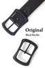 [KOGUMA BELT] Made In Japan, Tochigi Leather - Enjoy the Beauty of Leather and Black. A Heavy-duty Genuine Leather Belt with a Buckle. Atelier Black