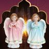 Resin Figure Sculpture Home Decoration Desktop Decoration Cute Reading Prayer Angel