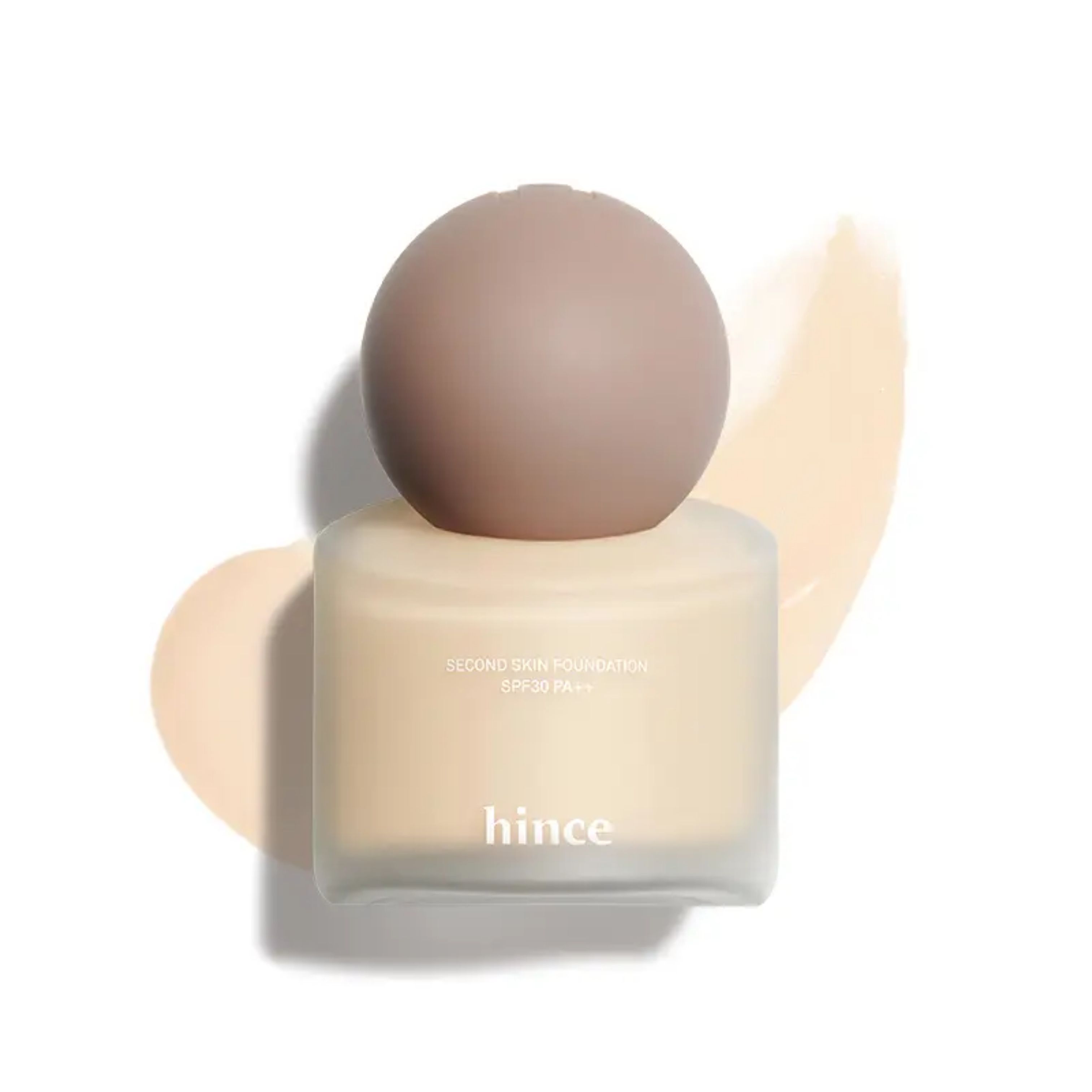 hince Second Skin Foundation 40ml (4 Shades) 17 Porcelain