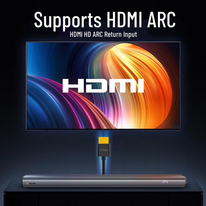 SANSUI DV-92C Soundbar Home Theater System with Subwoofer