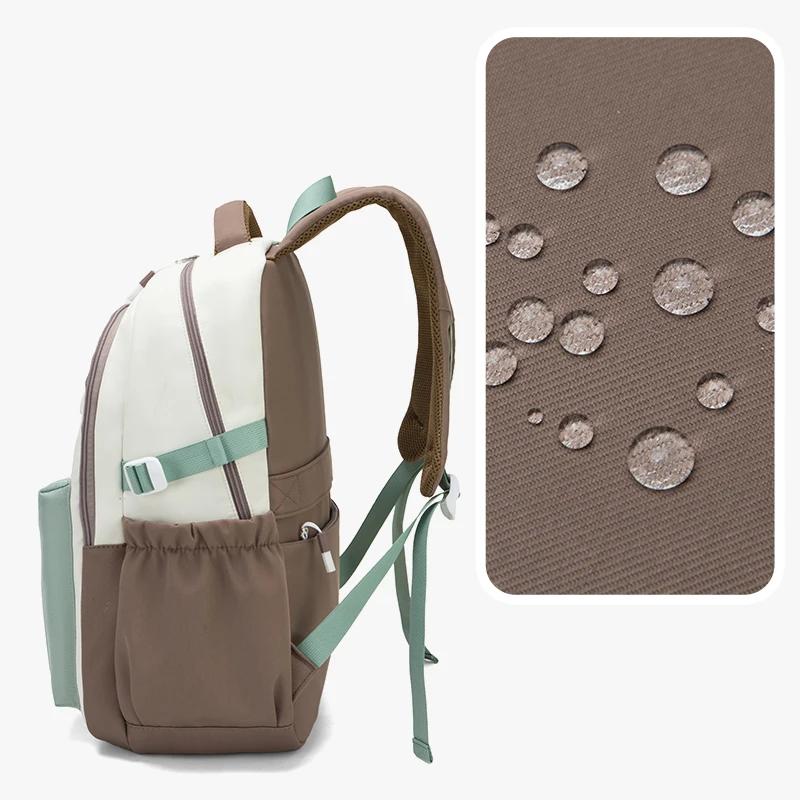 Schoolbags Junior High School Girls High-Looking Niche Ins Style   K-Style Brand Primary School Students Backpack