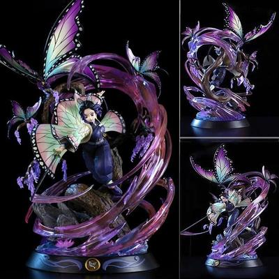 Demon Slayer Kochou Shinobu Anime rysunek zabawki 36cm pcv zabawki figurki akcji Kochou Shinobu model kolekcjonerski lalki prezent