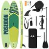 Prancha SUP com Assento 2 em 1 POSEIDON 335 x 76 x 15 cm Verde para